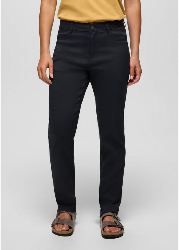 Stretch Zion Halle Mid Rise Straight Pant