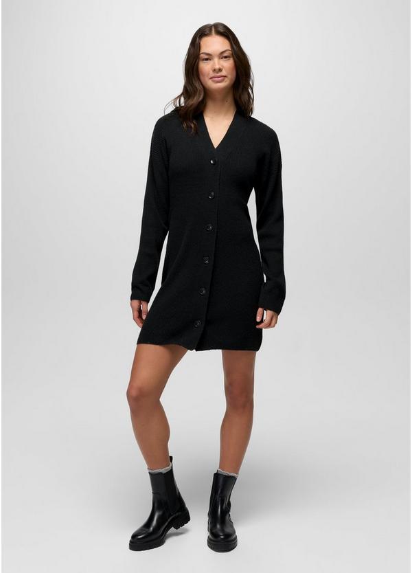 Three Falls Tie Sweater Dress