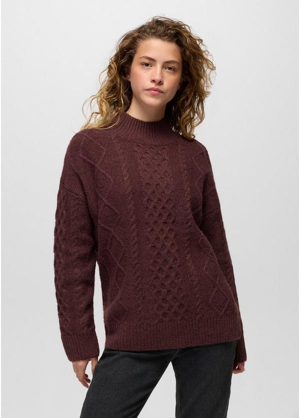Amber Mountain Cable Sweater